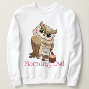 Sweatshirt T-shirt Chouette du matin