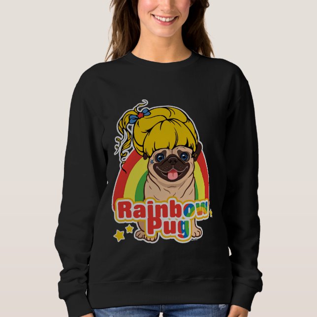 Sweatshirt T-shirt classique Carlin arc-en-ciel 7 (Devant)