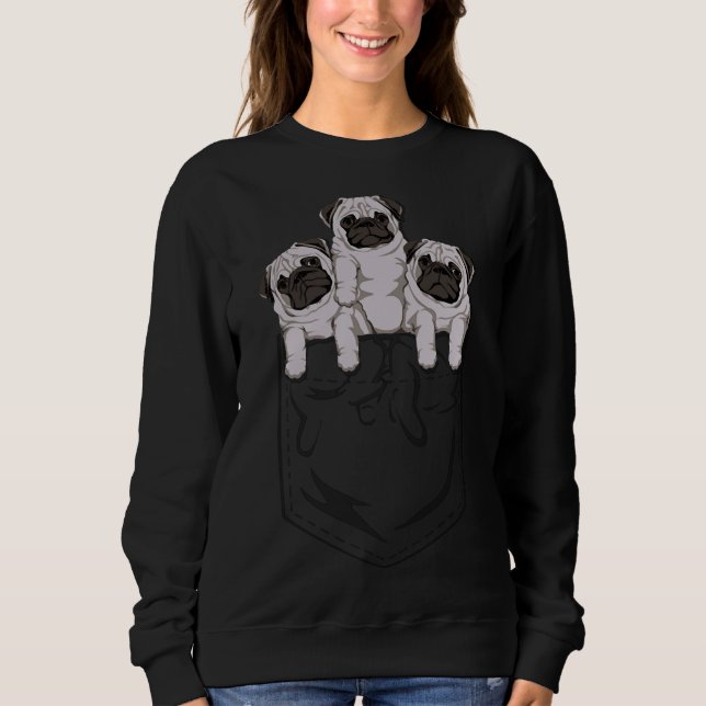 Sweatshirt T-shirt classique Carlin pochette 97 (Devant)