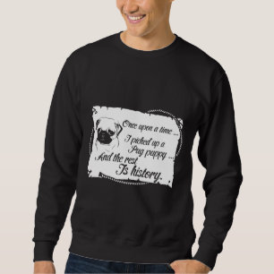 Sweatshirt T-shirt classique carlin PUPPY 698