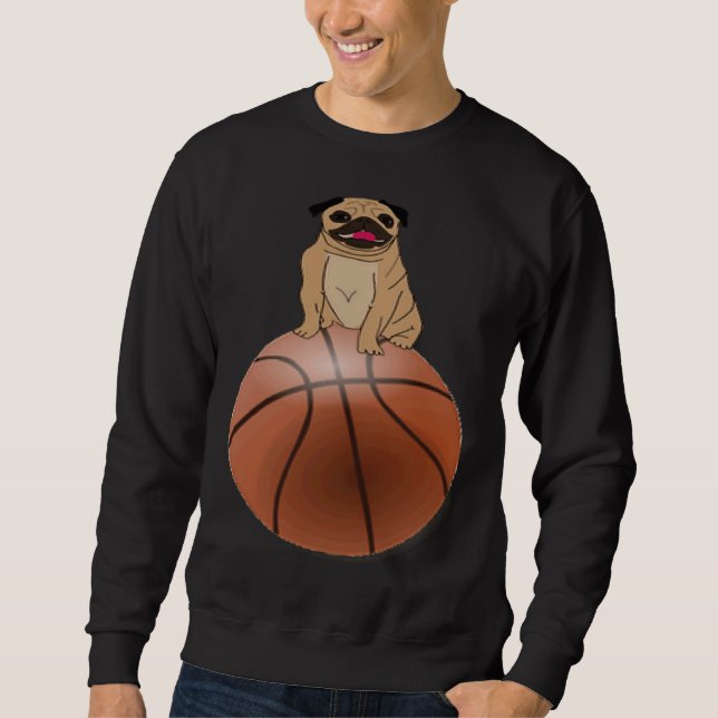 Sweatshirt T-shirt classique de basket-ball et Carlin Amoureu (Devant)