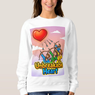 Sweatshirt T-Shirt Cœur Incassable