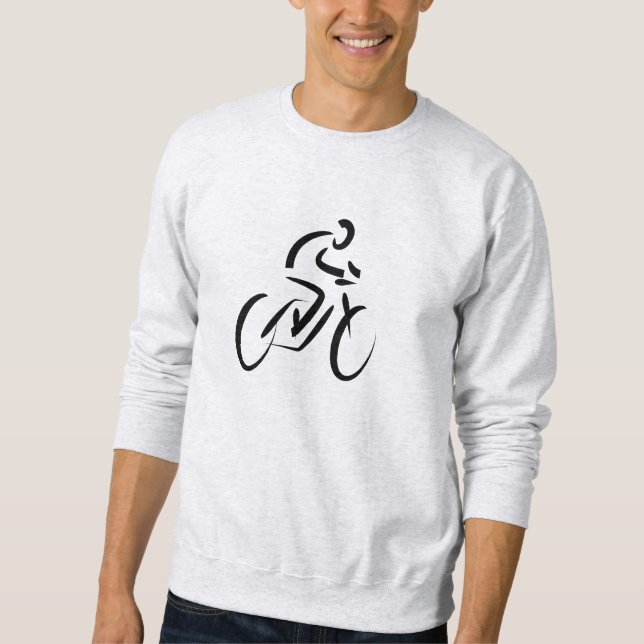 Sweatshirt T-shirt Conception Vélo (Devant)
