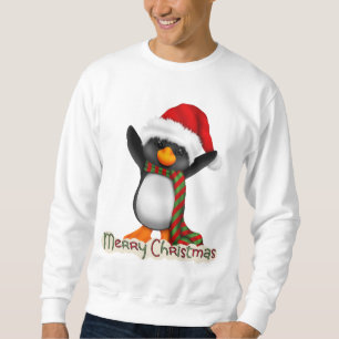 Sweatshirt T-shirt de bande dessinée de vacances de pingouin