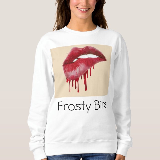 Sweatshirt T-shirt de base pour femmes (Devant)