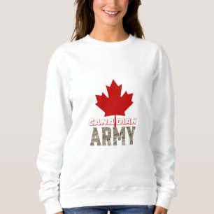 Sweatshirt T-shirt de conception de l'Armée canadienne