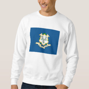 Sweatshirt T-shirt de drapeau du Connecticut