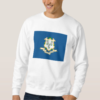 Sweatshirt T-shirt de drapeau du Connecticut