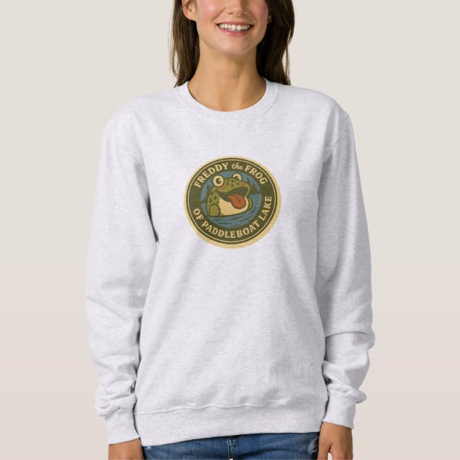 Sweatshirt T-Shirt de femme Grenouille (Devant)