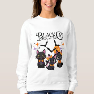 Sweatshirt T-shirt de la Black Cat Society