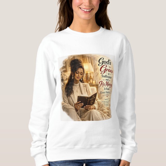 Sweatshirt T-Shirt de la Grâce de Dieu (Devant)