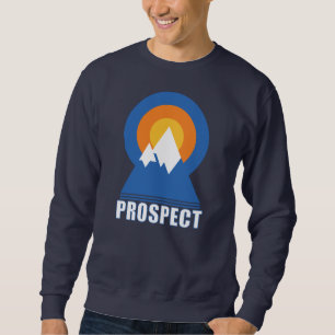 Sweatshirt T-shirt de la randonnée de montagne