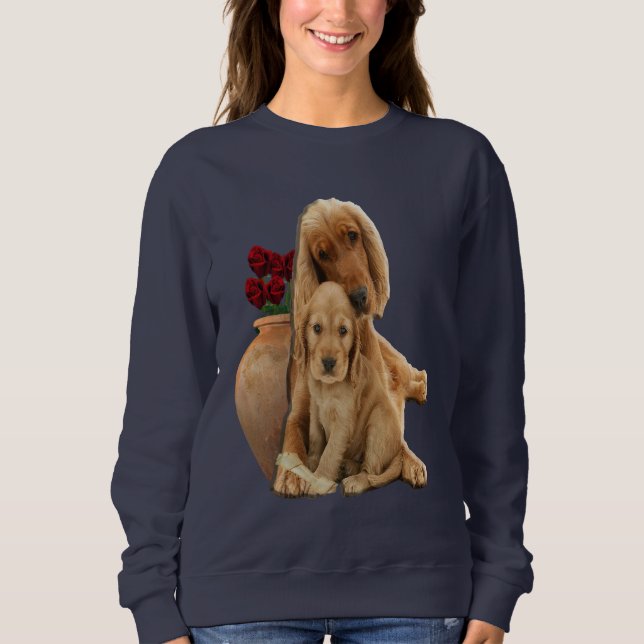 Sweatshirt T-shirt de l'extracteur Labrador (Devant)
