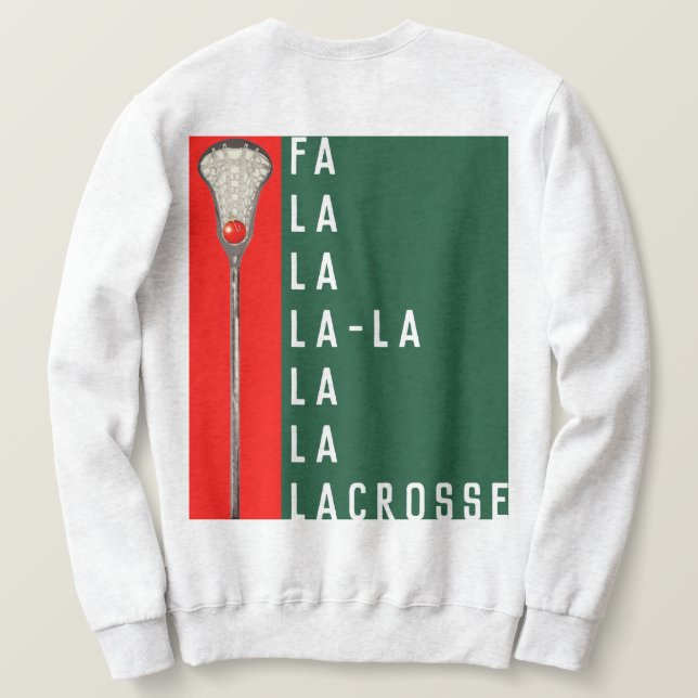 Sweatshirt T-shirt de Noël de crosse (Design dos)