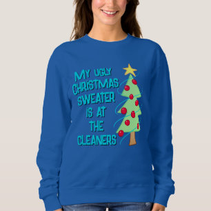 Sweatshirt T-shirt de Noël moche drôle pour femmes
