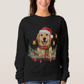 Sweatshirt T-shirt de Noël pour chien Merry Christmas Dog Swe