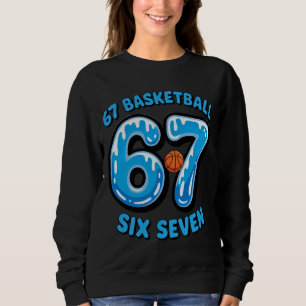 Sweatshirt T-Shirt de sport 67 Basketball Six Seven Meme