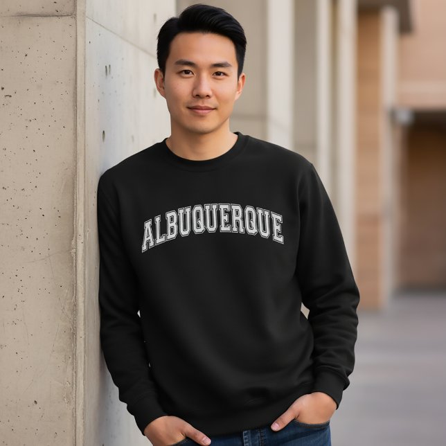 Sweatshirt T-shirt de style universitaire ALBUQUERQUE College (Créateur téléchargé)