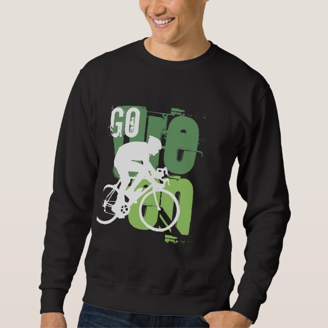 Sweatshirt T-shirt devenez écolo (Devant)