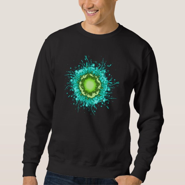 Sweatshirt T-shirt d'oeil magique (Devant)