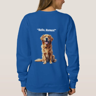 Sweatshirt T-Shirt Double Face Golden Retriever