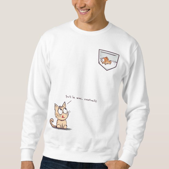 Sweatshirt T-shirt drôle (Devant)