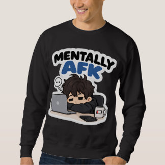 Sweatshirt T-shirt drôle et identifiable [TEXTE DE DESIGN] – 