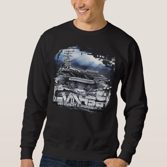 Sweatshirt T-shirt Dwight D. Eisenhower (Devant)