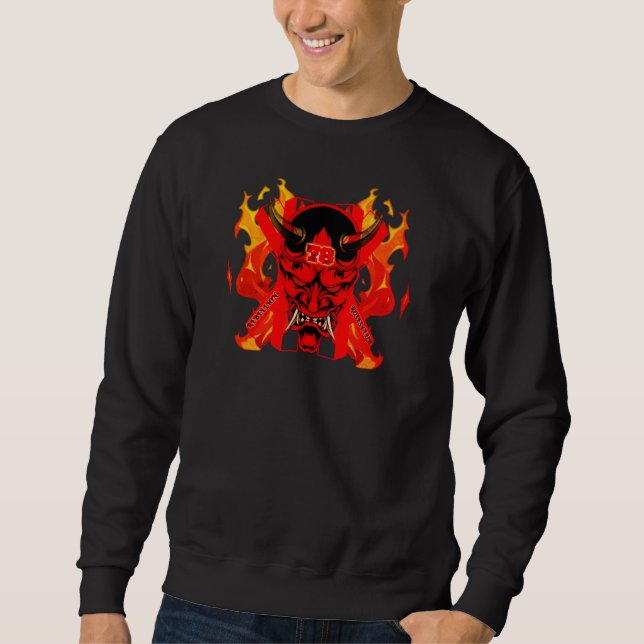 Sweatshirt T-Shirt Evil Samurai  (Devant)