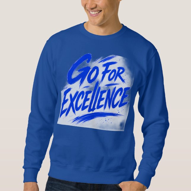 Sweatshirt T-Shirt Graphique Blanc Moderne (Devant)