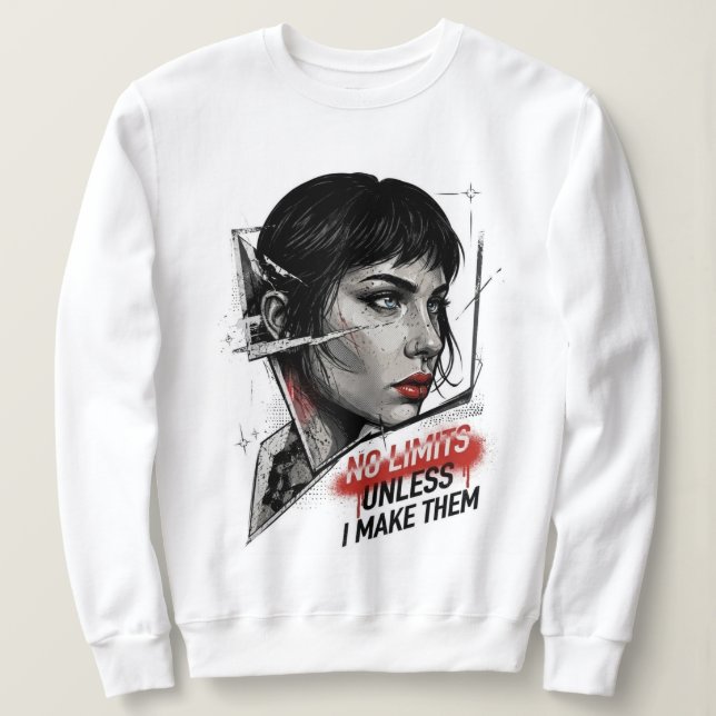 Sweatshirt T-shirt graphique mignon (Design devant)