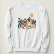 T-shirt Halloween Pug - Maman de chien Halloween