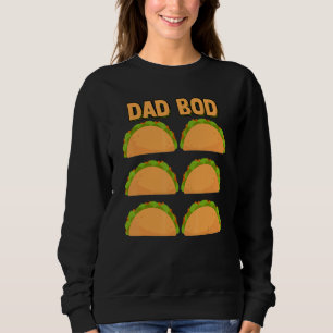 Sweatshirt T-shirt homme pour papa avec six 6 muscles faux ta