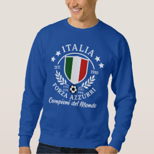 Sweatshirt T-shirt Italia Calcio 4 Stelle