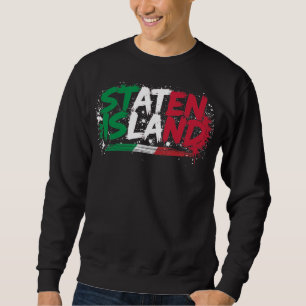 Sweatshirt T-shirt italien de base de Staten Island