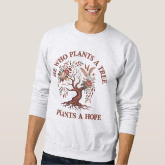 Sweatshirt T-Shirt Jour de l'Arbre Éco-Amical