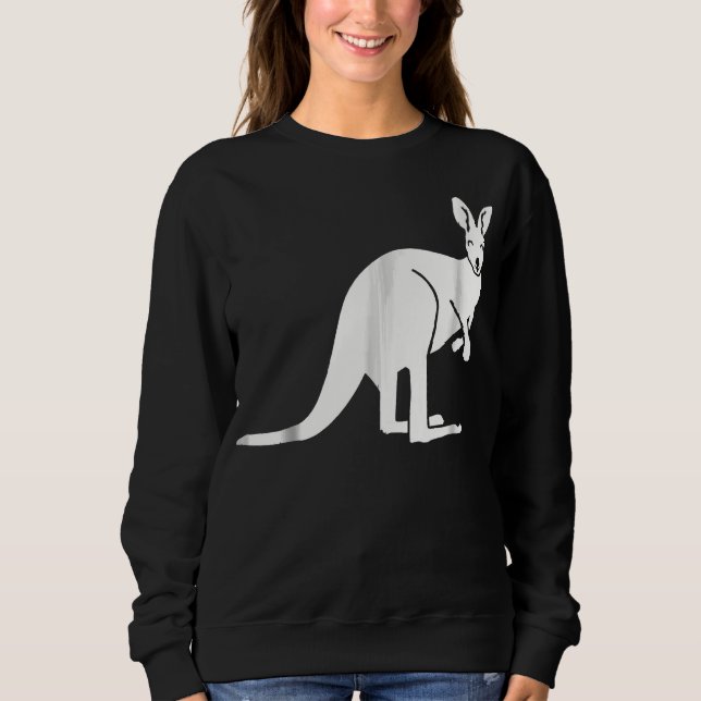 Sweatshirt T-shirt Kangaroo (Devant)