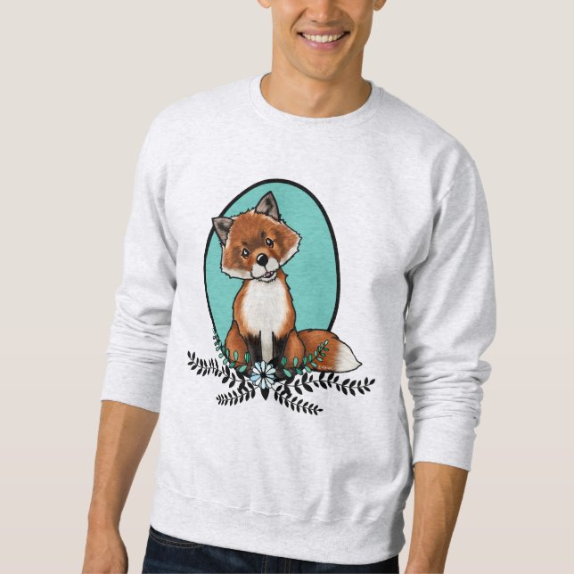 Sweatshirt T-shirt KiniArt Sweet Fox (Devant)