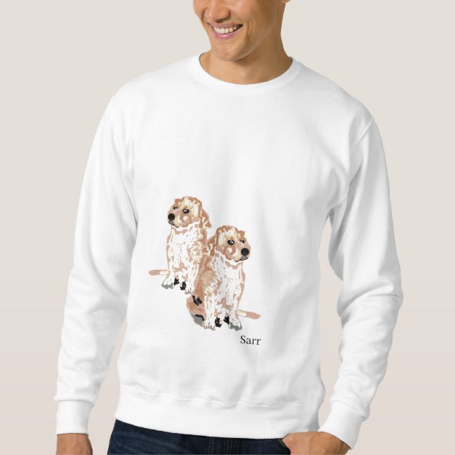 Sweatshirt T-shirt : Labrador Retriever (Devant)