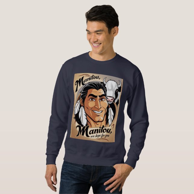 Sweatshirt T-shirt manitou (Devant entier)