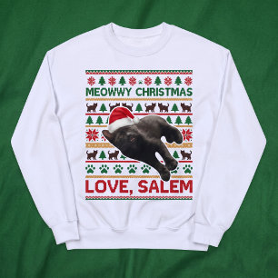 Sweatshirt T-shirt Noël Meowkin sale Photo de compagnie