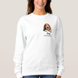Sweatshirt T-Shirt Personnalisé Chien Basset Hound