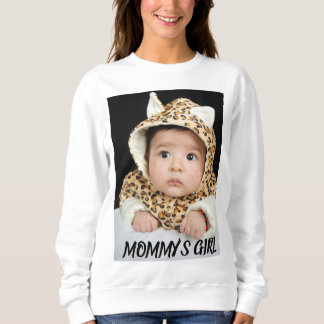 SWEATSHIRT T-SHIRT PHOTO PERSONNALISÉ POUR MAMAN