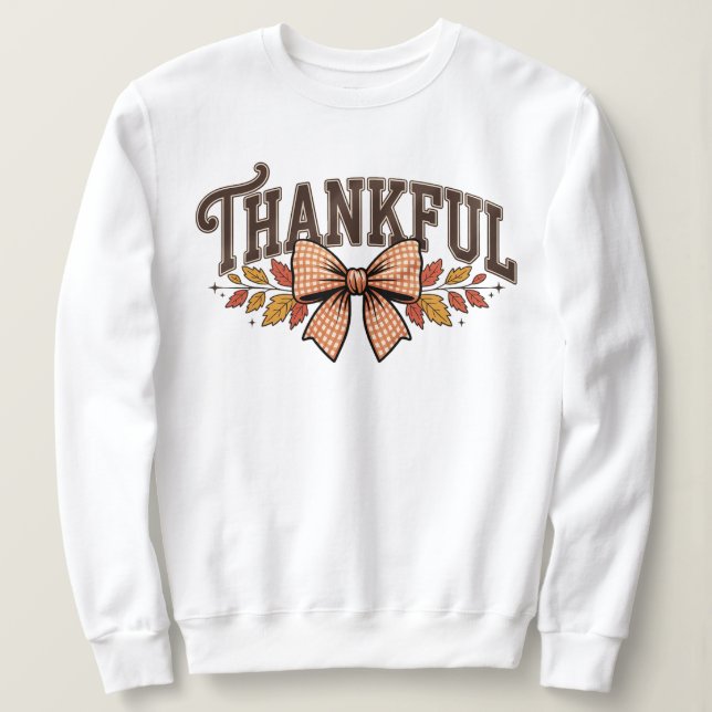 Sweatshirt T-shirt pour femmes (Design devant)