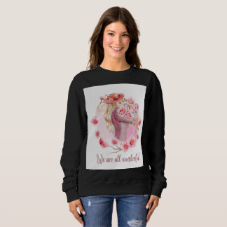 Sweatshirt T-shirt pour filles mignonnes – Tee-shirt graphiqu