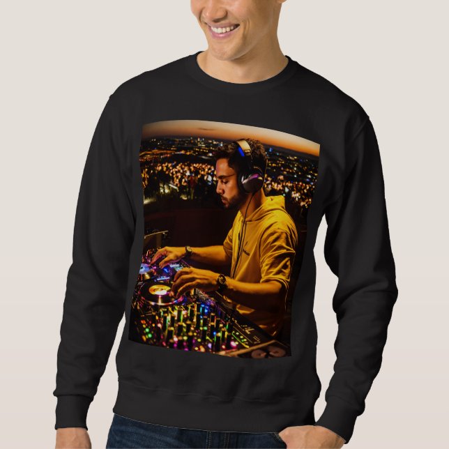 Sweatshirt T-shirt pour hommes (Devant)