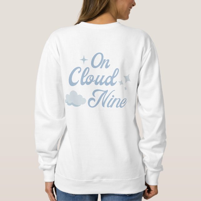 Sweatshirt T-shirt pour l'enterrement de vie de jeune fille E (Dos)
