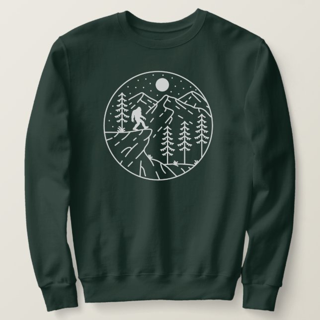 Sweatshirt T-shirt Sasquatch (Design devant)