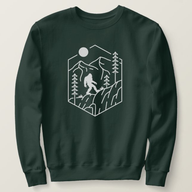 Sweatshirt T-shirt Sasquatch (Design devant)