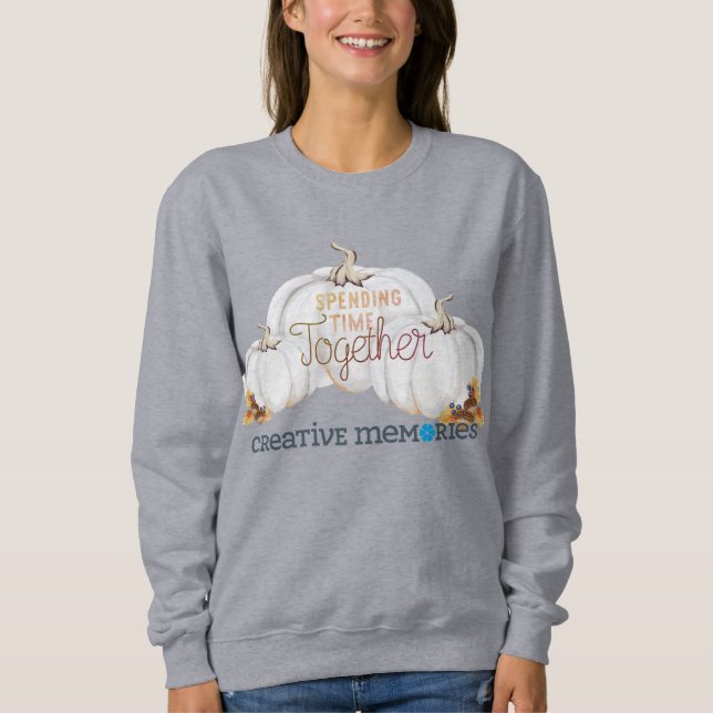 Sweatshirt T-shirt Scrapbooking (Devant)